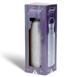 Gifi Conservation Alimentaire^Bouteille isotherme strass inox 500ml
