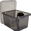 Box de rangement 30 L noir Rangement