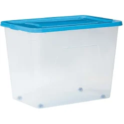 New Box de rangement à roulettes 80 L Rangement