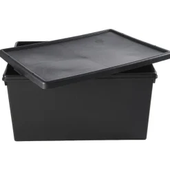 Box de rangement brico avec couvercle haute résistance 62 L Rangement