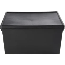 Box de rangement brico avec couvercle haute résistance 62 L Rangement