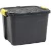 Box de rangement brico noir 42L Rangement