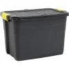 Box de rangement brico noir 60L Rangement