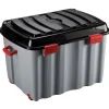 Box de rangement brico sur roulettes fermeture clip 142 L Rangement