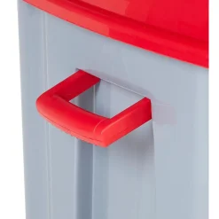 Box de rangement brico sur roulettes fermeture clip 142 L Rangement