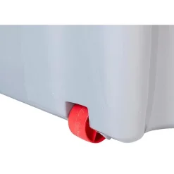 Box de rangement brico sur roulettes fermeture clip 142 L Rangement
