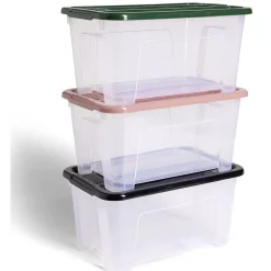Box de rangement 4,5L x3 Rangement