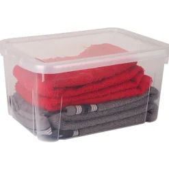 Best Box de rangement plastique 8 L transparent Rangement