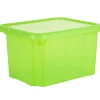 Box de rangement plastique 18 L vert Rangement