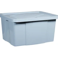 Best Box de rangement plastique bleu 30L x3 Rangement