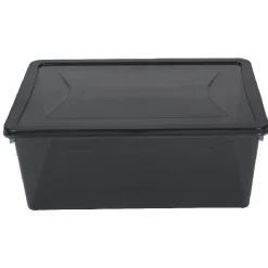 Best Box rangement textile grise 10 L Entretien Du Linge