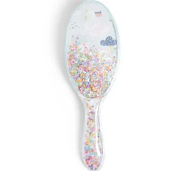 Brosse à cheveux enfant avec manche étoiles multicolores L21cm^Gifi New
