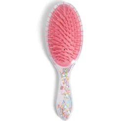 Brosse à cheveux enfant avec manche étoiles multicolores L21cm^Gifi New