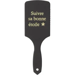 Brosse à cheveux plate rose doré noir ou blanc^Gifi Sale