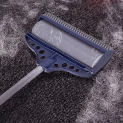 New Brosse adhésive avec manche télescopique Entretien Du Linge