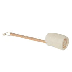 Brosse de douche exfoliante Mességué bambou éponge loofah^Gifi Clearance