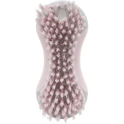 Brosse de nettoyage décorée 16x7x3,5cm rose^Gifi Discount