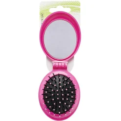 Brosse de sac ronde rétractable avec miroir^Gifi Hot