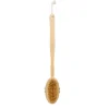 Brosse en crin pour le corps avec manche en bois L42 cm^Gifi