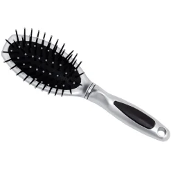 Brosse en plastique noir^Gifi Discount