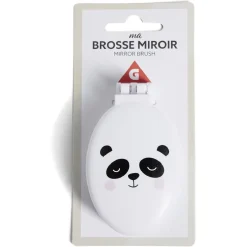Brosse miroir enfant design chat ou panda^Gifi