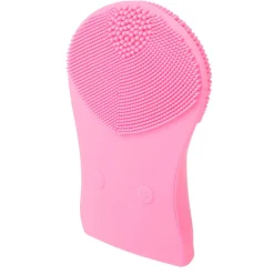 Brosse nettoyante rose pour visage^Gifi Discount