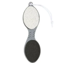 Brosse pédicure 4en1 brosse/pierre ponce/lime douche/lime métallique^Gifi Discount