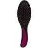 Brosse pneumatique ovale picots perlés pvc noir fuchsia^Gifi Outlet
