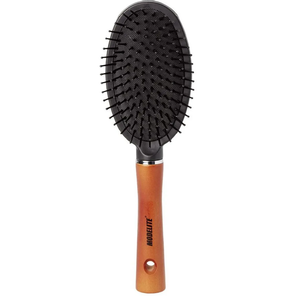 Brosse pneumatique picots perlés manche en bois^Gifi Hot