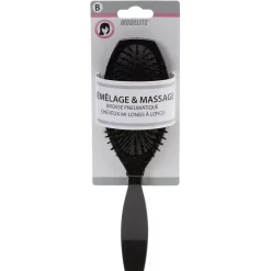 Brosse pneumatique semi rectangulaire pvc noir^Gifi Best