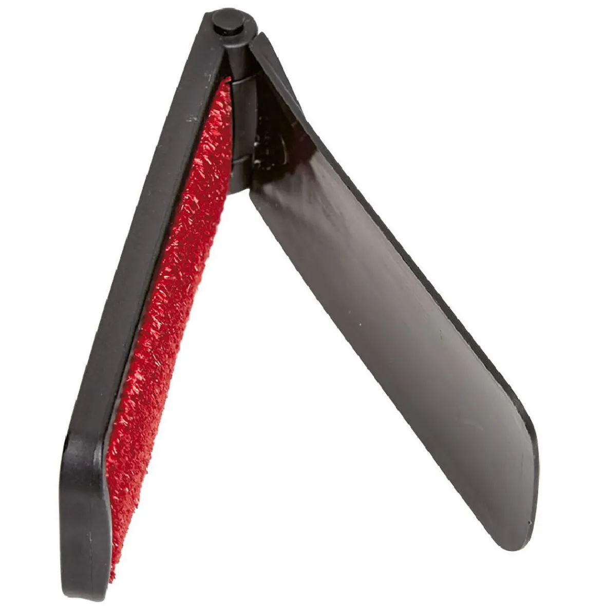 Outlet Brosse textile 2en1 chausse pied noir et rouge Entretien Du Linge