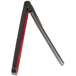 Outlet Brosse textile 2en1 chausse pied noir et rouge Entretien Du Linge