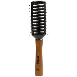 Brosse tunnel multi-usages picots perlés manche en bois^Gifi New