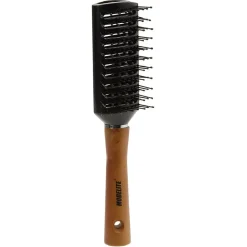 Brosse tunnel multi-usages picots perlés manche en bois^Gifi New