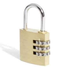 Cadenas à chiffres en laiton massif l.30 mm^Gifi Online