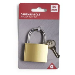 Cadenas à clé 50mm^Gifi