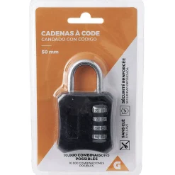 Cadenas à code 50mm^Gifi Best