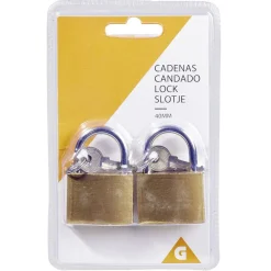 Cadenas x2 avec clé x4^Gifi Discount
