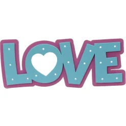 Cadre photo lumineux mot LOVE à décorer^Gifi