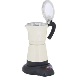 Gifi Petit Électroménager^Cafetière italienne électrique Homday rétro beige