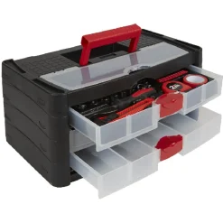 Caisse à outils 3 tiroirs avec 160 outils^Gifi Best
