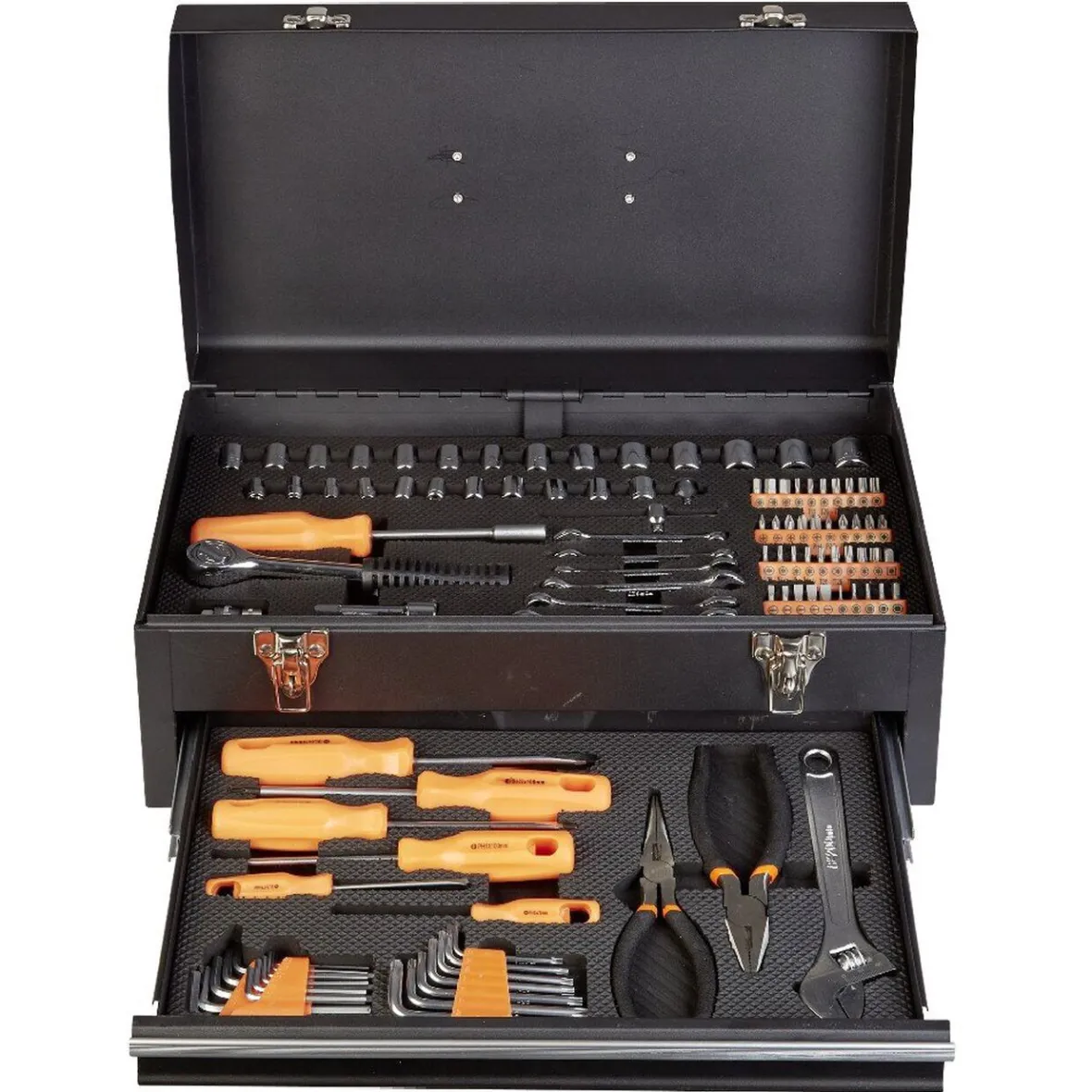 Caisse à outils en acier 119 pièces^Gifi New