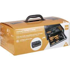 Caisse à outils en acier 119 pièces^Gifi New