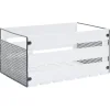 Best Caisse de rangement en bois et métal - L41 x l20 x H28 cm Rangement