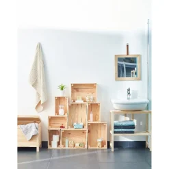 Best Caisse en bois pin massif à monter soi-même petit modèle Rangement