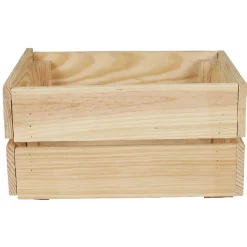 Best Caisse en bois pin massif à monter soi-même petit modèle Rangement