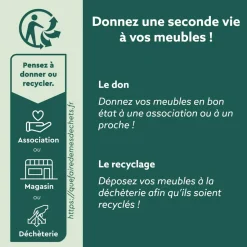 Discount Caisse pliable avec porte-étiquette marron L25xl16,5xH10cm Rangement