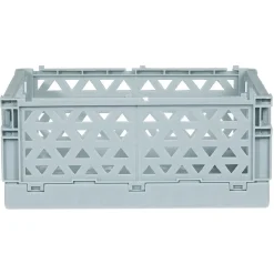 Best Caisse pliable polypropylène 17x12x7.5cm bleu Rangement