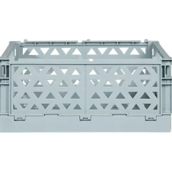 New Caisse pliable polypropylène 33x23,3x14,2cm bleu Rangement