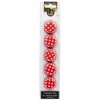 Gifi Cuisson^Caissette aluminium rouge et blanc x20